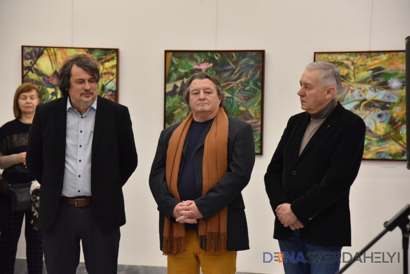 Nagy Attila felvételei Színek, alakzatok, rétegek – Mikóczy Dénes kiállítása a Csallóközi Múzeumban