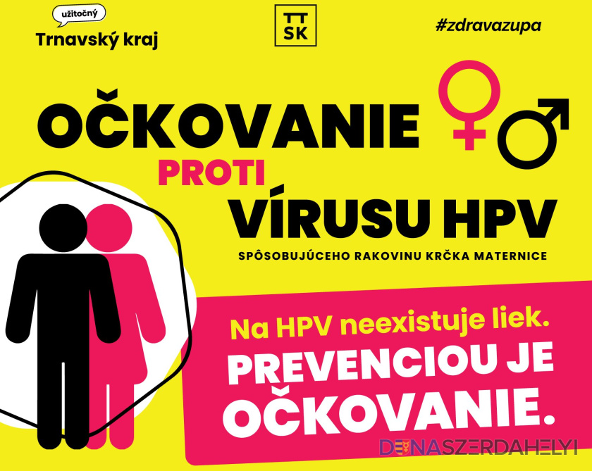 TTSK: Očkovanie proti vírusu HPV