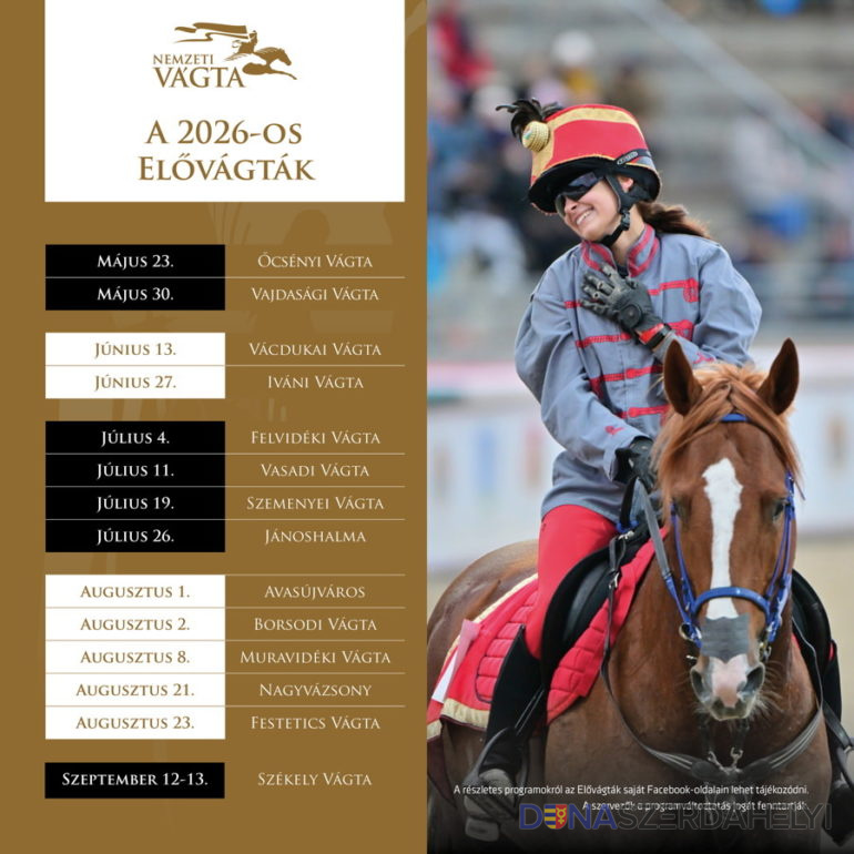 Indul a Nemzeti Vágta 2026-os szezonja – júliusban Felvidéki Vágta is lesz