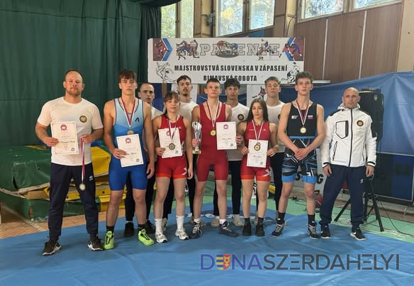 Kilenc érem az U20 szlovák bajnokságról