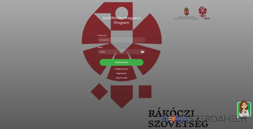 A mipont.hu kezdőoldala Szülőföldön Magyarul Program – már digitálisan