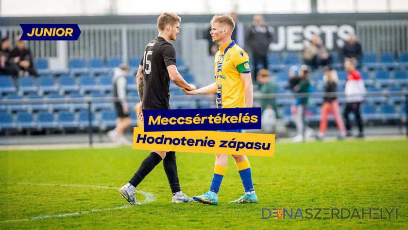 Fotó: dac1904.sk Edzői értékelés a DAC Junior - Galánta (1:1) mérkőzés után