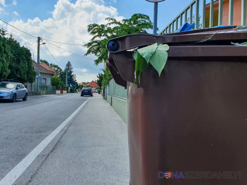 Rózsár Vince felvétele Előző szombaton gyűjtik húsvéthétfő helyett a zöldhulladékot