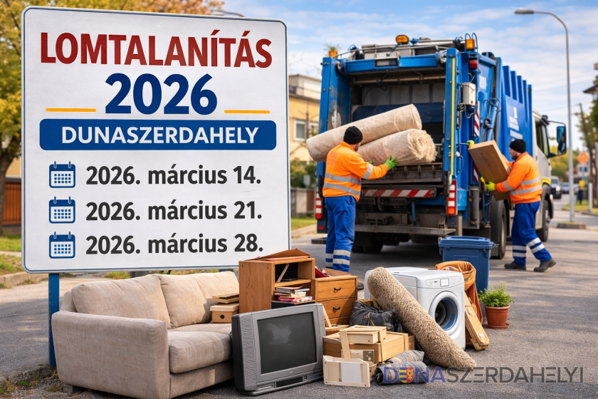 Illusztráció (dunaszerdahelyi) Lomtalanítás 2026
