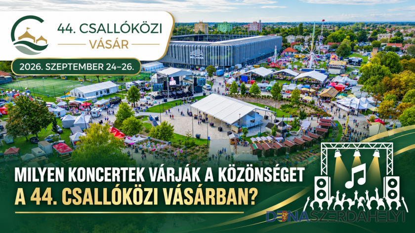 Vásárinfók: Milyen koncertek várják a közönséget a 44. Csallóközi Vásárban?