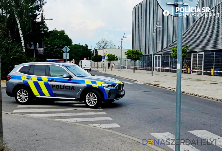 Facebook / Polícia SR DAC–Slovan: Derbi forgalomkorlátozással