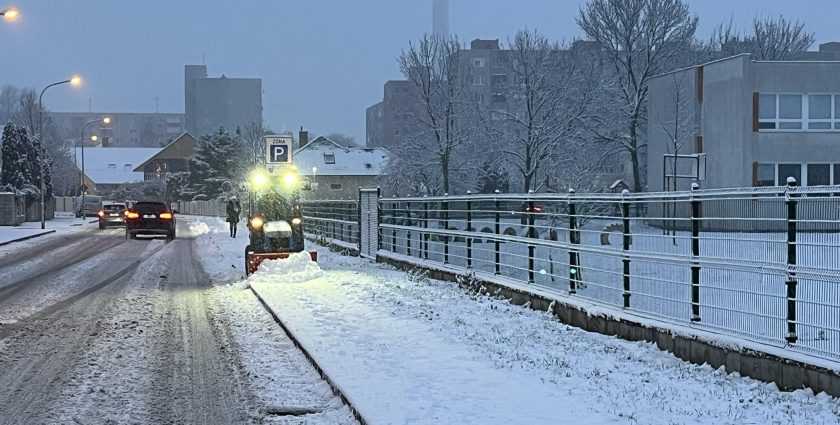 Hótakarítás, síkosságmentesítés Dunaszerdahelyen