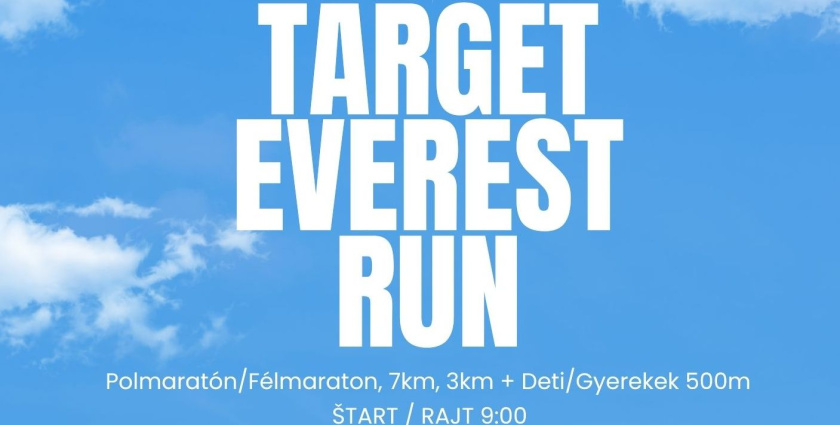 Targest Everest Run jótékonysági futás holnap a Vásártéren