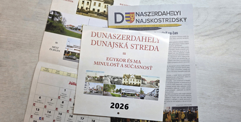 Ajándék 2026-os naptárral érkezik a karácsonyi Dunaszerdahelyi Hírnök