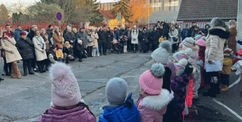 Meghitt, élményekkel teli adventi délután a Rózsaligeti Óvodában – közösen gyújtották meg az első gyertyát