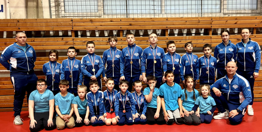 Tizenhárom érmet harcoltak ki a Gaál Wrestling Team birkózói a Szlovák Diák Liga 2. fordulójában! 