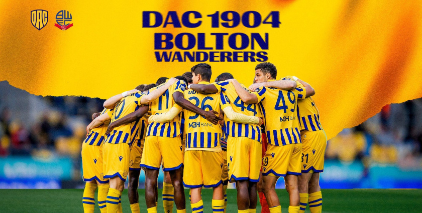 Július 17-én DAC-Bolton felkészülési mérkőzés