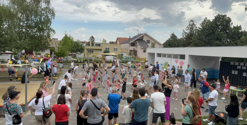 Sport és családi nap a Széchenyi utcai óvodában