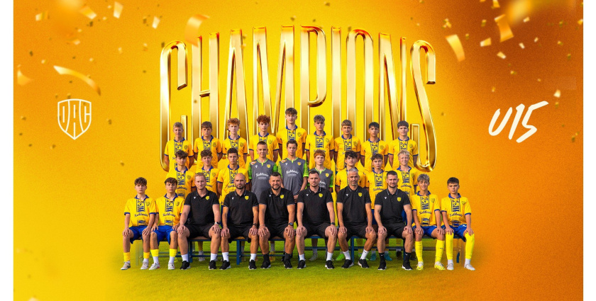 Az U15-ös csapat a nyugati csoport bajnoka lett!