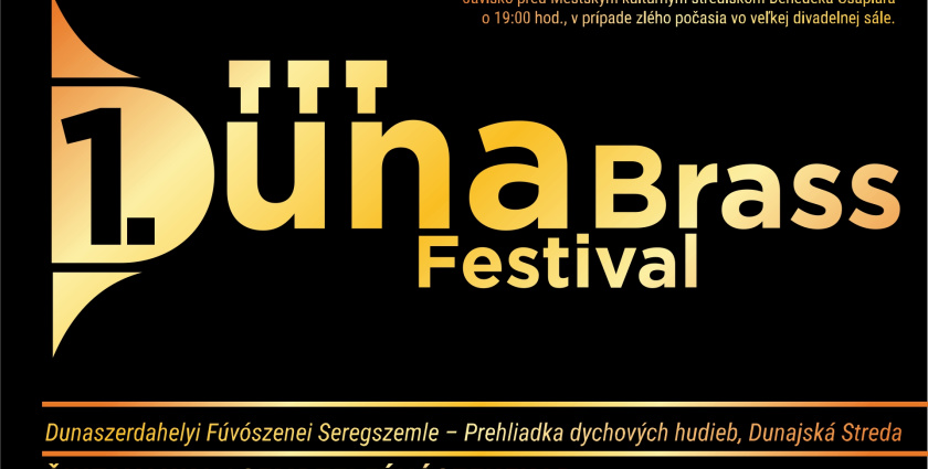 Első alkalommal rendezik meg a Duna Brass Festivalt Dunaszerdahelyen