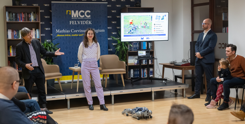 Az etorobotika érdekességeiről szólt az MCC idei első előadása