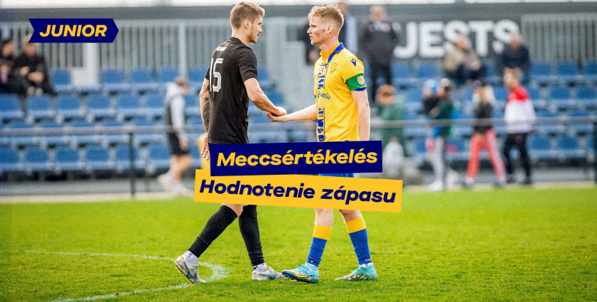 Edzői értékelés a DAC Junior - Galánta (1:1) mérkőzés után