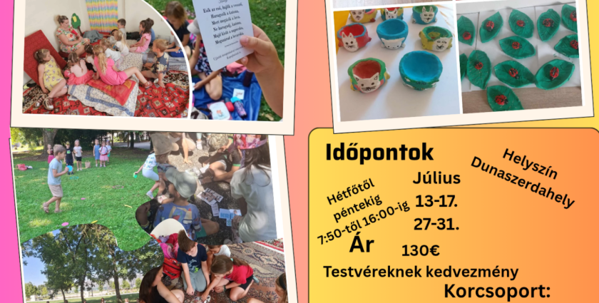 Idén is vár a Kreatív kuckó nyári tábor!