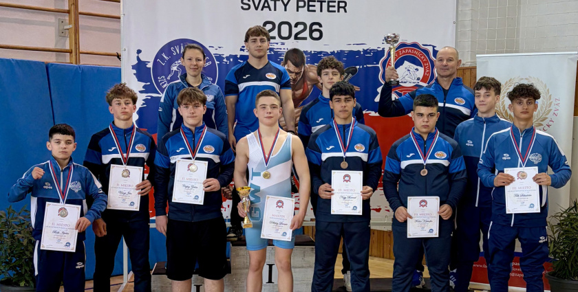 Dékány Levente szlovák bajnok! Ismét dobogón a Gaál Wrestling Team