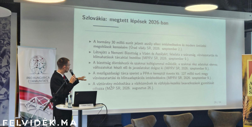 Vízen innen, szárazságon túl – az aszály kihívásairól tanácskoztak Dunaszerdahelyen