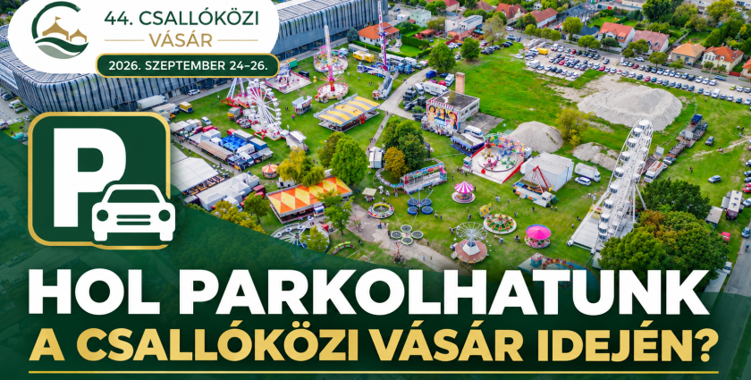 Vásárinfók: Hol parkolhatunk a 44. Csallóközi Vásár idején?