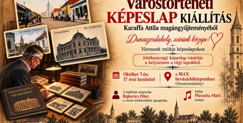Képeslapokon elevenedik meg Dunaszerdahely múltja