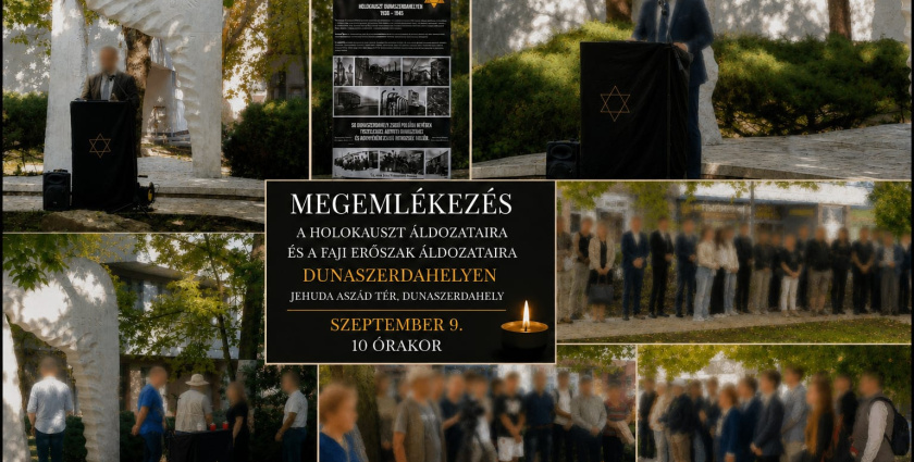 Megemlékezést tartanak a holokauszt áldozatainak tiszteletére