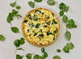 Feta sajtos-spenótos pite édesburgonya kéregben