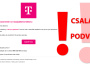 Csaló e-mailekre figyelmeztet a Slovak Telekom